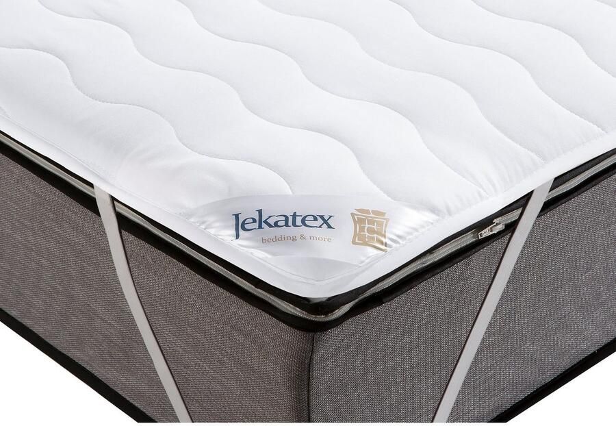 Jekatex Matrasdek Denver matrasbeschermer met praktische hoekelastieken verschillende maten zorgt voor een optimale nachtrust en voor mensen die eisen stellen aan hygiëne! - Foto 2
