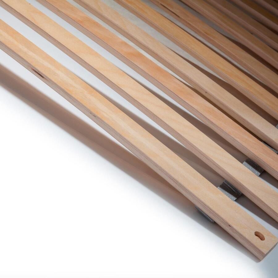 Jekatex Oprolbare lattenbodem Basic Comfort belastbare lattenbodem verkrijgbaar in 90x200 cm en andere maten (1 stuk)