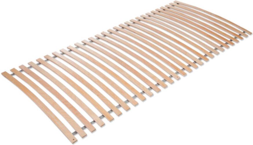 Jekatex Oprolbare lattenbodem Basic Comfort belastbare lattenbodem verkrijgbaar in 90x200 cm en andere maten (1 stuk)