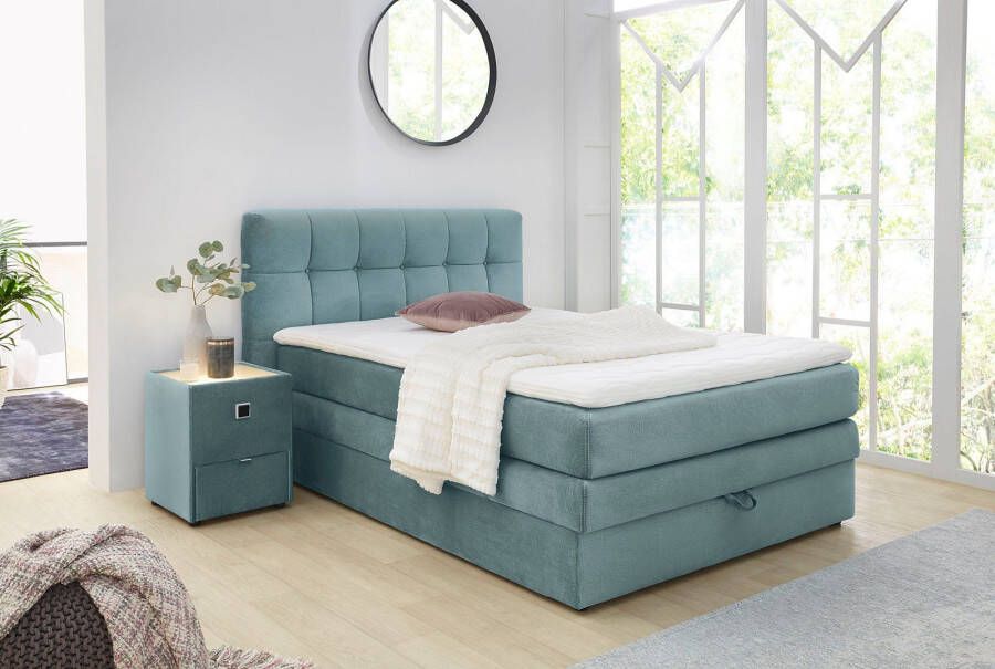 Jockenhöfer Gruppe Boxspring AMY met bedkist en topmatras van koudschuim - Foto 5