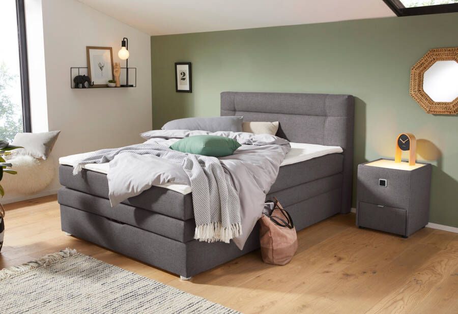 Jockenhöfer Gruppe Boxspring Carmen met bedkist en topmatras