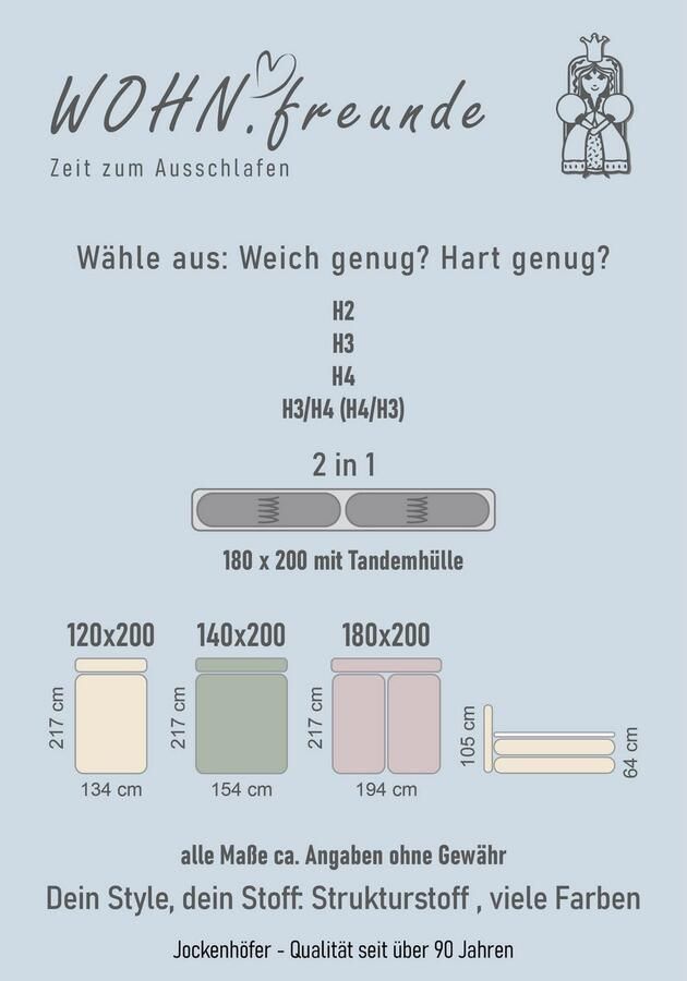 Jockenhöfer Gruppe Boxspring Amira OTTOs Choice! Topseller met bedkist en topper - Foto 10