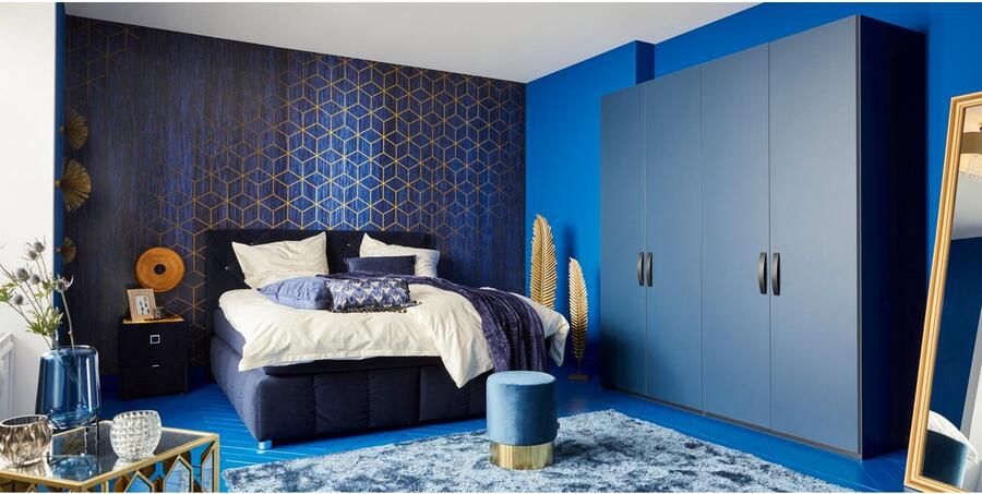 Jockenhöfer Gruppe Boxspring Bella te bestellen in 140 & 18 cm breedte met topmatras van koudschuim en rookglas-stenen - Foto 4