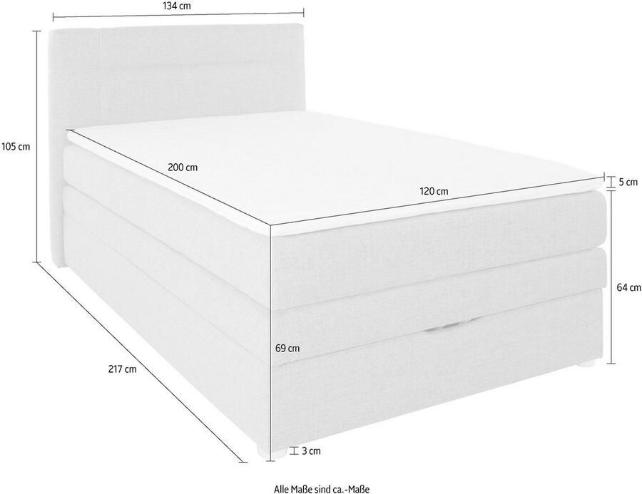 Jockenhöfer Gruppe Boxspring Carmen - Foto 5
