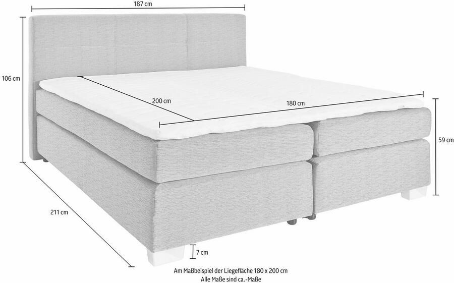Jockenhöfer Gruppe Boxspring Evita - Foto 4