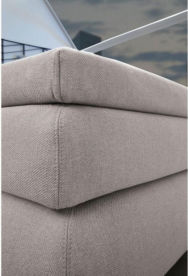 Jockenhöfer Gruppe Boxspring Jessica inclusief 9cm koudschuim topper en 7-zones ttfk-matras (h3 h4 of h4) ligvlak 180x200cm