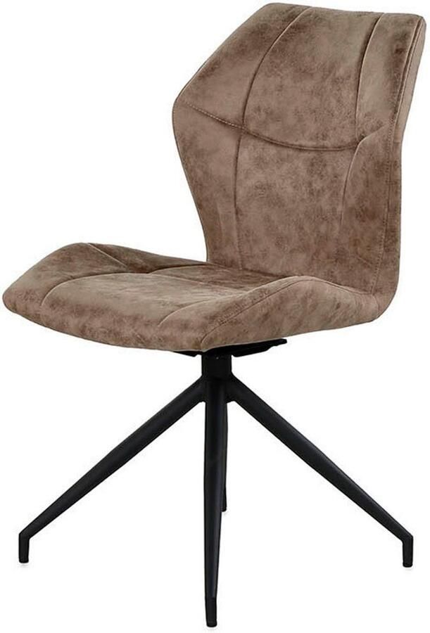 Jockenhöfer Gruppe Draaistoel Emilio Inclusief draaifunctie (360° draaibaar) verkrijgbaar in 2 kleuren (set 2 stuks) - Foto 3