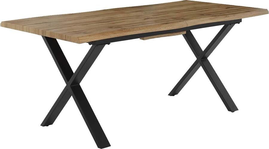 Jockenhöfer Gruppe Eettafel Martin Uittrektafel in boomrandlook 2 maten - Foto 4