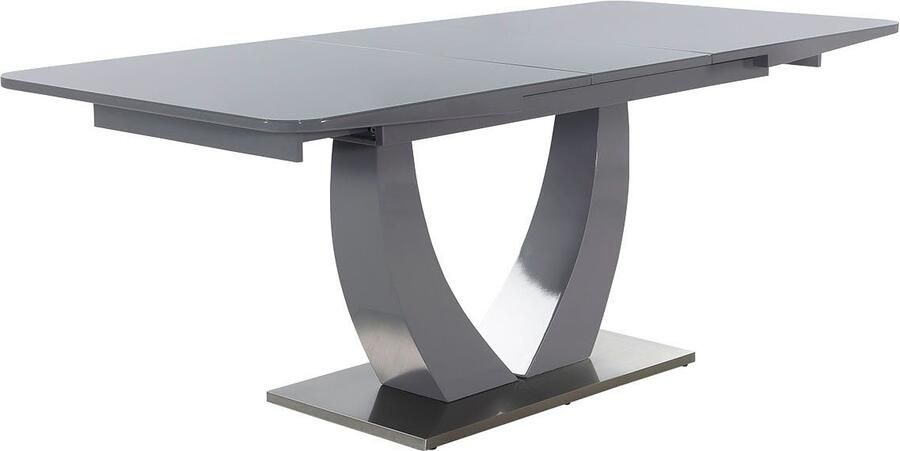 Jockenhöfer Gruppe Eettafel Ulm Hoogglans met gesynchroniseerde lades breedte 160-200 cm - Foto 4
