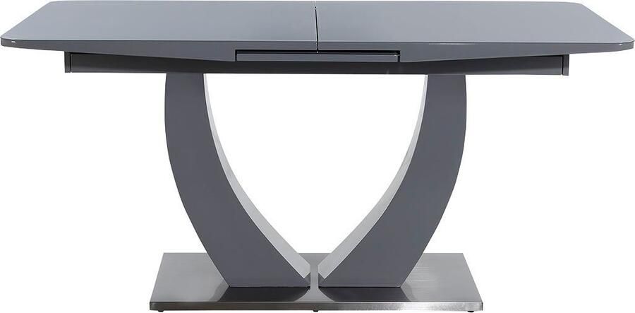 Jockenhöfer Gruppe Eettafel Ulm Hoogglans met gesynchroniseerde lades breedte 160-200 cm - Foto 5
