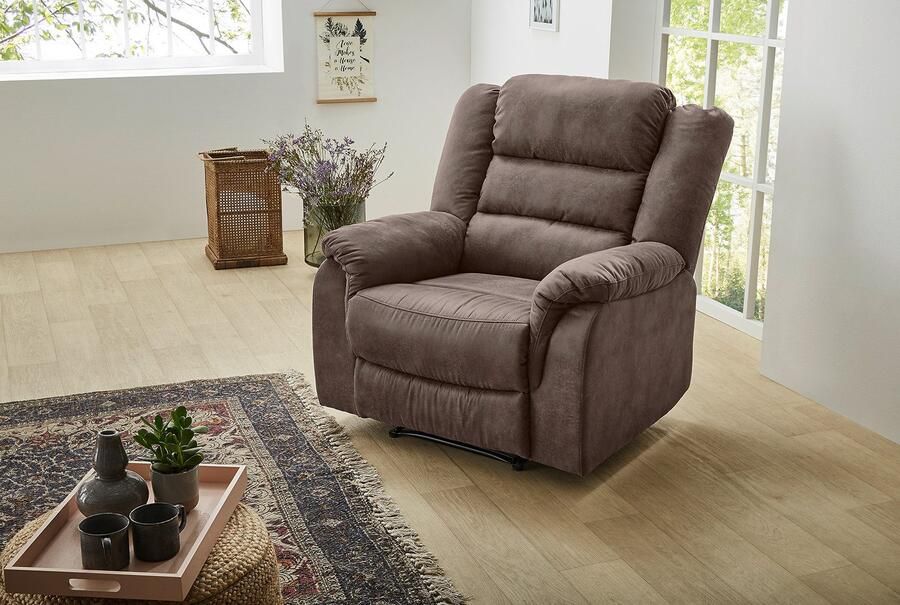 Jockenhöfer Gruppe Fauteuil Cleveland met ligfunctie door halfautomatische relaxfunctie vering - Foto 8