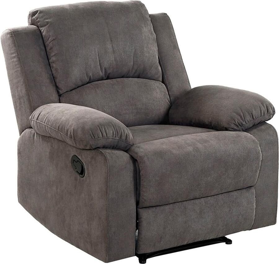 Jockenhöfer Gruppe Fauteuil Dakota Ligfunctie met halfautomatische relaxfunctie TFK bekleding