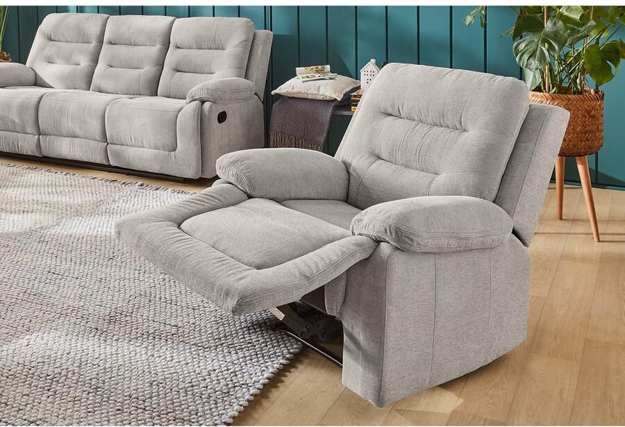 Jockenhöfer Gruppe Fauteuil Sylt met ligfunctie door halfautomatische relaxfunctie vering - Foto 2