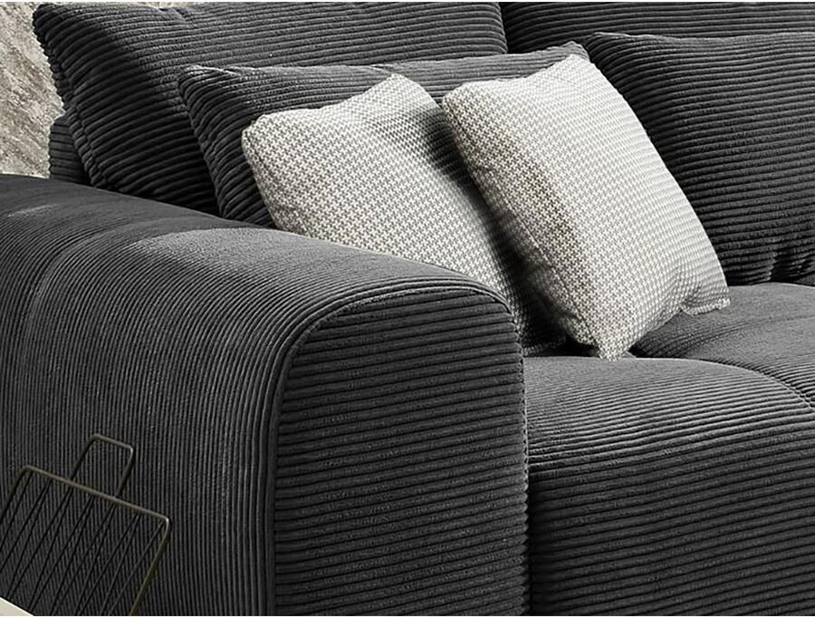 Jockenhöfer Gruppe Hocker Moldau in xxl-formaat expressieve stiksels in het zitoppervlak - Foto 2