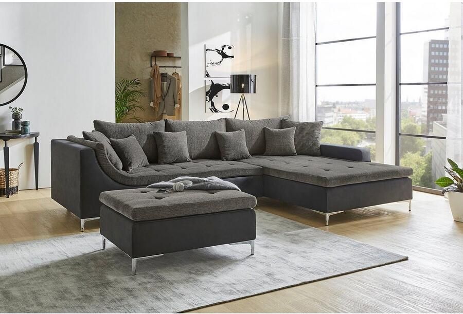 Jockenhöfer Gruppe Hocker Monte Carlo met zigzag vering voor een comfortabele zitcomfort - Foto 3