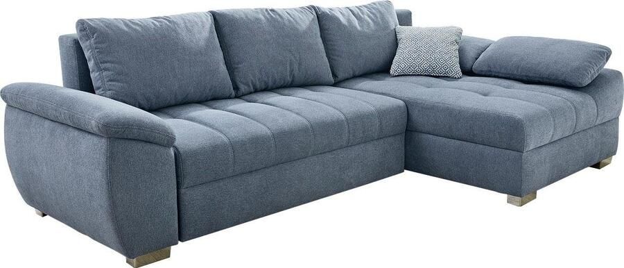 Jockenhöfer Gruppe Hoekbank Alster L-vorm met slaapfunctie en bedkist ottomane links of rechts te monteren - Foto 6