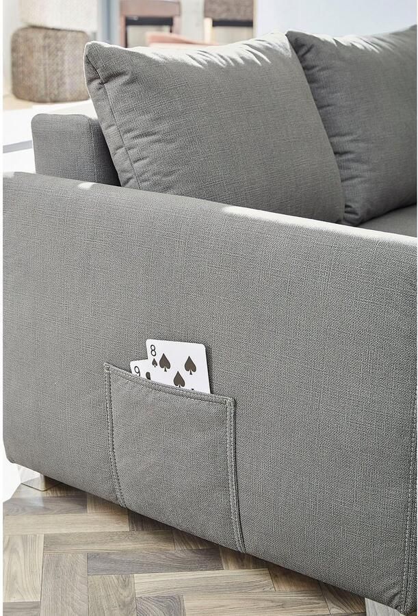 Jockenhöfer Gruppe Hoekbank Boomer L-vorm 2 aparte ligoppervlakken ottomane links of rechts te monteren - Foto 4