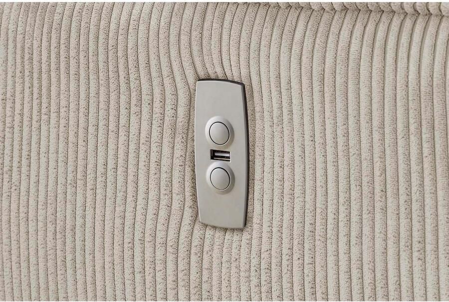Jockenhöfer Gruppe Hoekbank Double One L-vorm met 2 x 120 cm brede elektrisch verstelbare relaxfuncties - Foto 6
