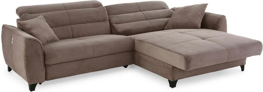 Jockenhöfer Gruppe Hoekbank Double One L-vorm met 2 x 120 cm brede elektrisch verstelbare relaxfuncties - Foto 10