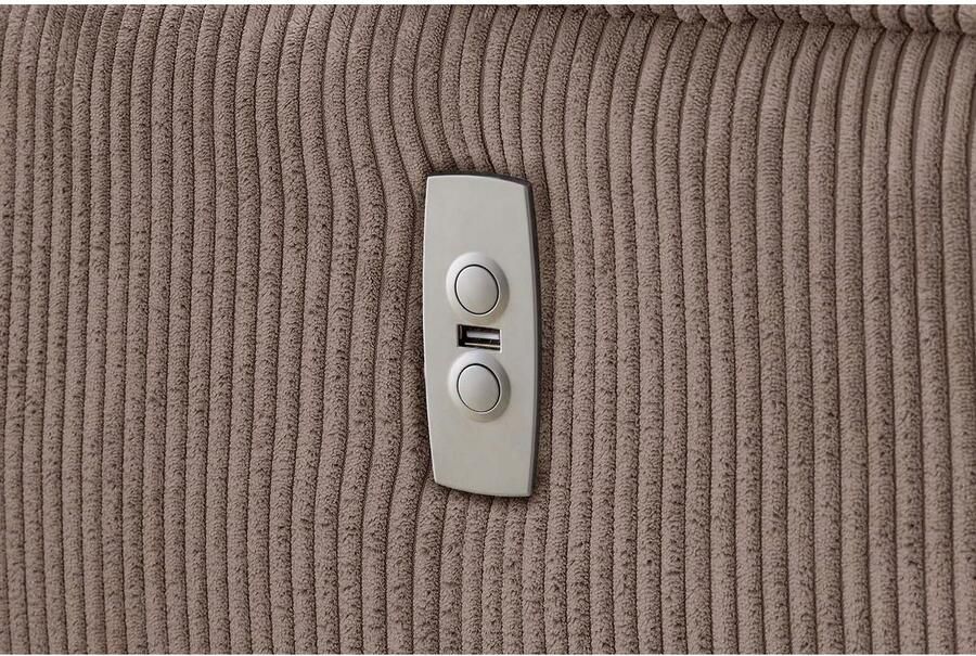Jockenhöfer Gruppe Hoekbank Double One L-vorm met 2 x 120 cm brede elektrisch verstelbare relaxfuncties - Foto 6