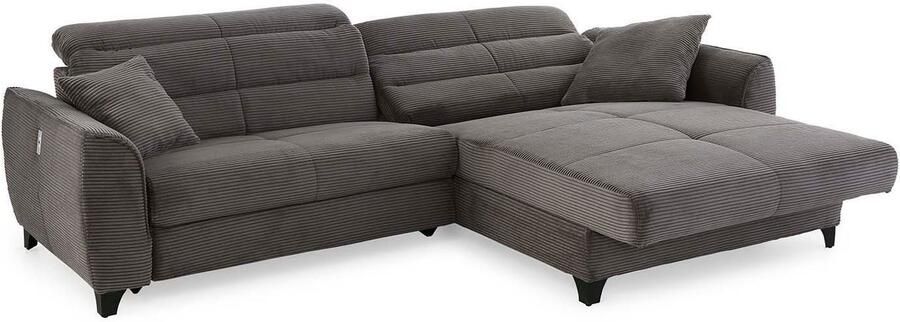 Jockenhöfer Gruppe Hoekbank Double One L-vorm met 2 x 120 cm brede elektrisch verstelbare relaxfuncties - Foto 8