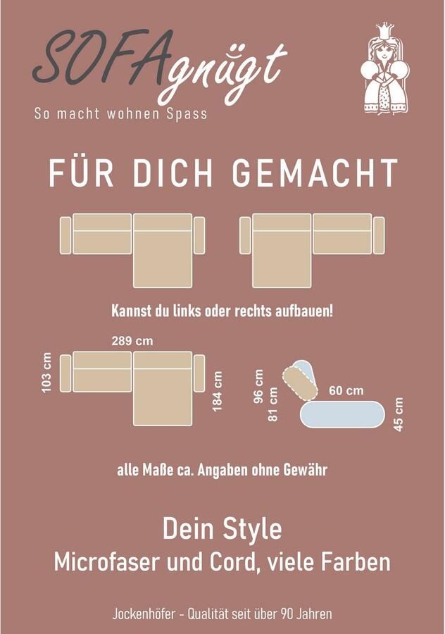 Jockenhöfer Gruppe Hoekbank Double One L-vorm met 2 x 120 cm brede elektrisch verstelbare relaxfuncties - Foto 4