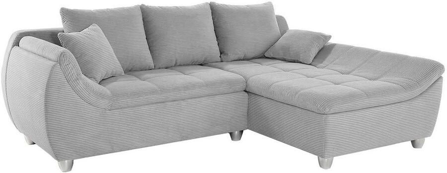 Jockenhöfer Gruppe Hoekbank Genua L-vorm Ottomane links of rechts te monteren 3 losse rug- en 2 sierkussens - Foto 7