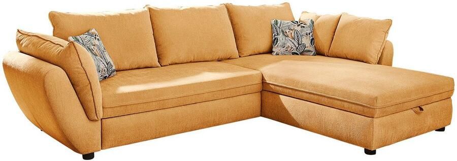 Jockenhöfer Gruppe Hoekbank Jerez L-vorm met bed- en relaxfunctie opbergvak bedlade golfvering ottomane - Foto 3