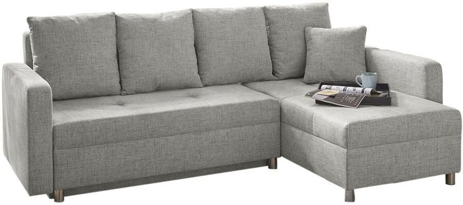 Jockenhöfer Gruppe Hoekbank Kappeln L-vorm inclusief slaapfunctie bedbox voetenbank links of rechts - Foto 5