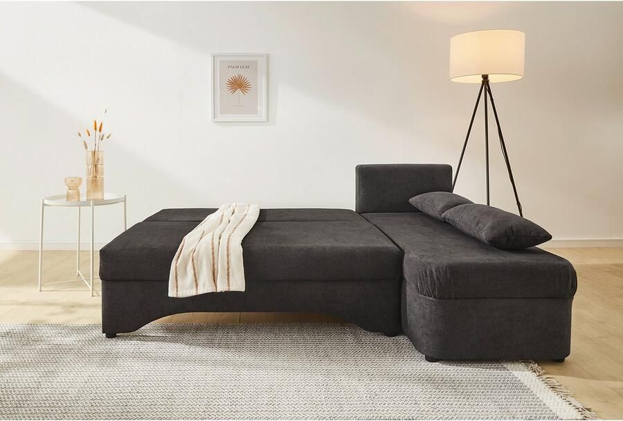 Jockenhöfer Gruppe Hoekbank L-model Slaapfunctie en bergruimte onze permanente lage prijs - Foto 5