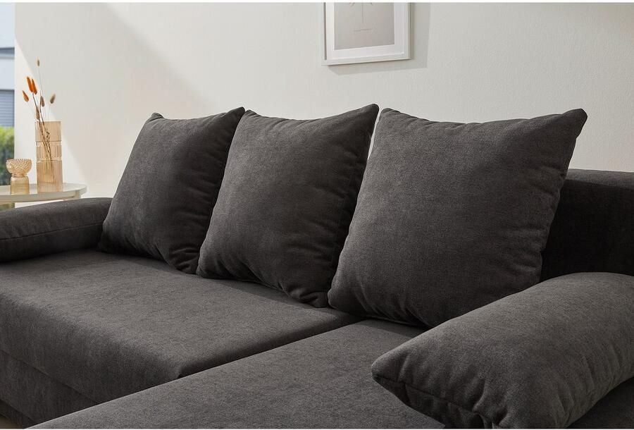 Jockenhöfer Gruppe Hoekbank L-model Slaapfunctie en bergruimte onze permanente lage prijs - Foto 4