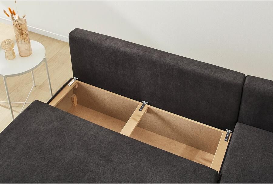 Jockenhöfer Gruppe Hoekbank L-model Slaapfunctie en bergruimte onze permanente lage prijs - Foto 6