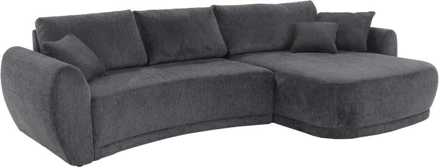 Jockenhöfer Gruppe Hoekbank Lagune L-model met binnenveringsinterieur in een zachte aantrekkelijke look kan links rechts worden gemonteerd - Foto 5