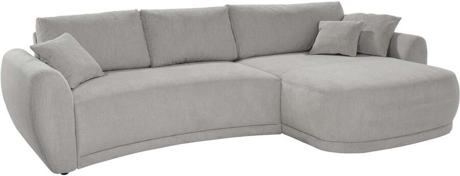 Jockenhöfer Gruppe Hoekbank Lagune L-model met binnenveringsinterieur in een zachte aantrekkelijke look kan links rechts worden gemonteerd - Foto 5