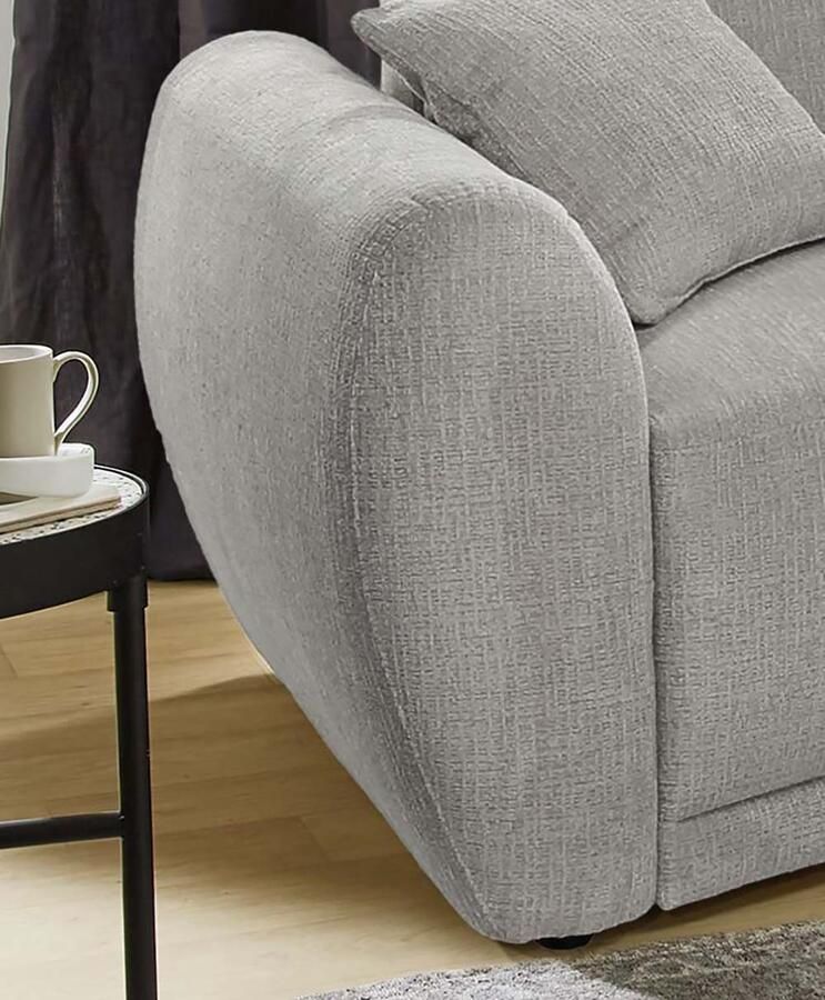 Jockenhöfer Gruppe Hoekbank Lagune L-model met binnenveringsinterieur in een zachte aantrekkelijke look kan links rechts worden gemonteerd - Foto 3