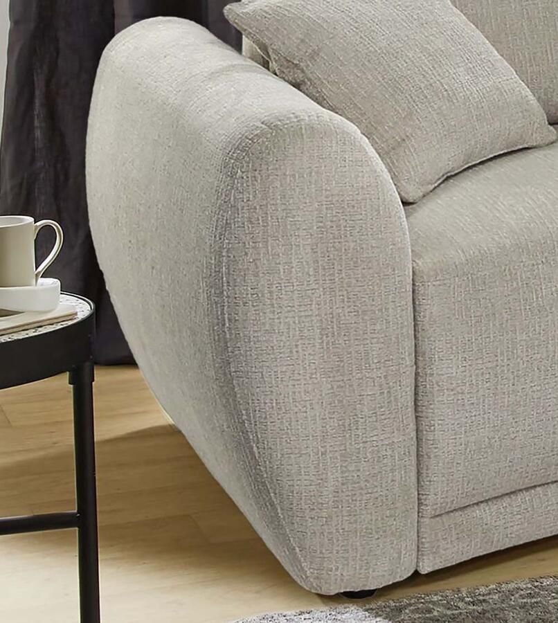 Jockenhöfer Gruppe Hoekbank Lagune L-model met binnenveringsinterieur in een zachte aantrekkelijke look kan links rechts worden gemonteerd - Foto 3