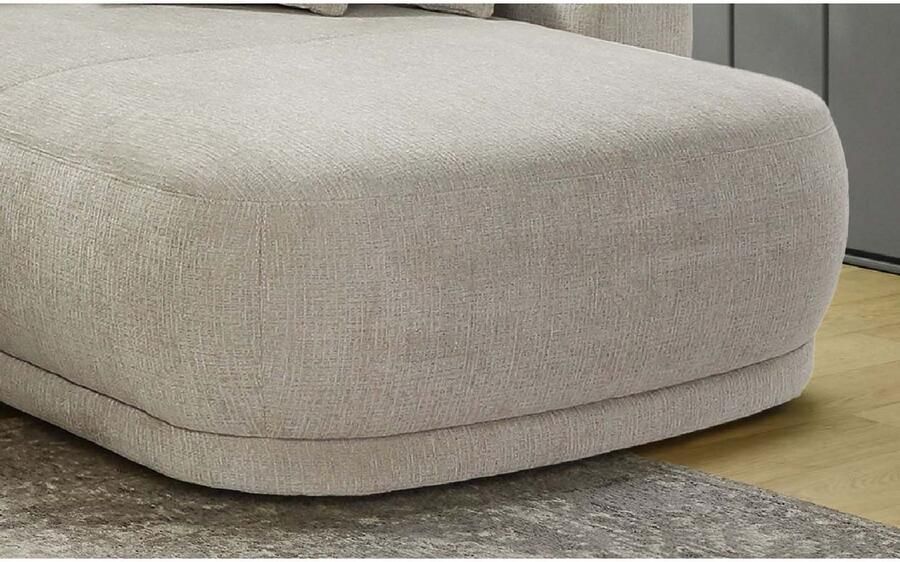 Jockenhöfer Gruppe Hoekbank Lagune L-model met binnenveringsinterieur in een zachte aantrekkelijke look kan links rechts worden gemonteerd - Foto 4