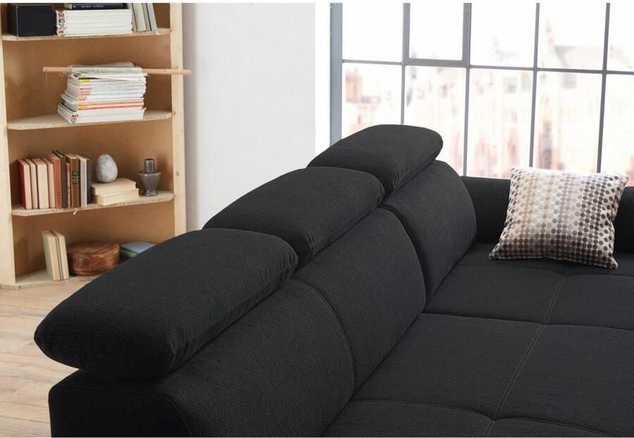 Jockenhöfer Gruppe Hoekbank Landshut L-vorm inclusief slaapfunctie verstelbare hoofdsteun resp. rugleuning - Foto 2