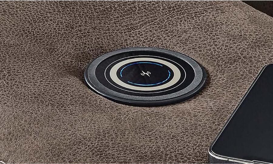 Jockenhöfer Gruppe Hoekbank LE MANS L-model met elektrische zitdiepteverstelling (30 cm) en inductieve oplaadmogelijkheid + usb a en c verstelbare hoofdsteunen - Foto 8