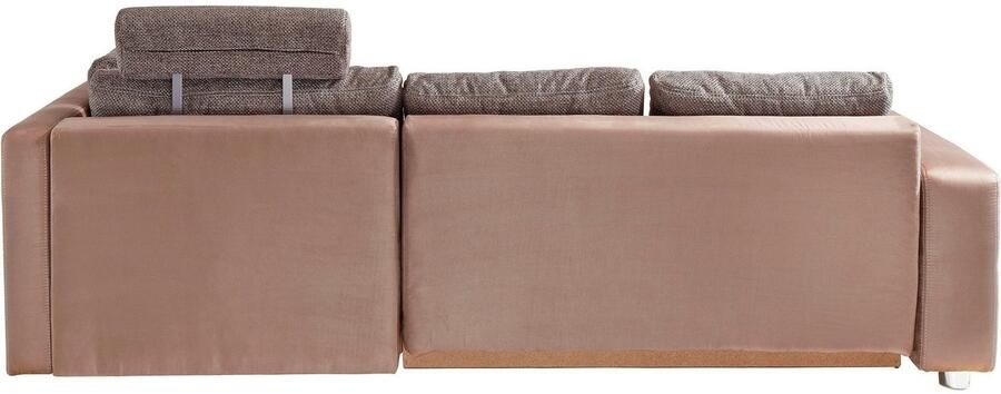 Jockenhöfer Gruppe Hoekbank Orlando L-vorm met slaapfunctie bedkist en binnenvering met 1 of 3 hoofdsteunen - Foto 11