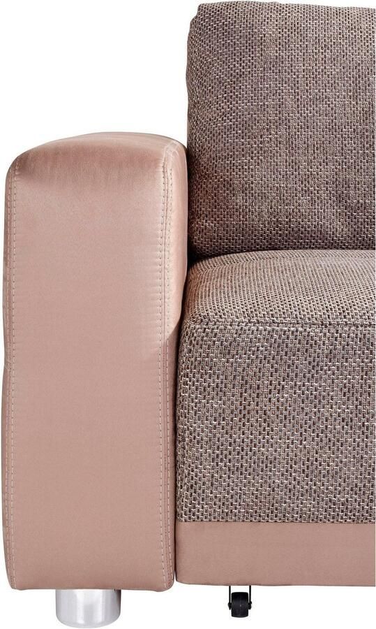 Jockenhöfer Gruppe Hoekbank Orlando L-vorm met slaapfunctie bedkist en binnenvering met 1 of 3 hoofdsteunen - Foto 8