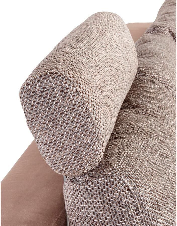 Jockenhöfer Gruppe Hoekbank Orlando L-vorm met slaapfunctie bedkist en binnenvering met 1 of 3 hoofdsteunen - Foto 5