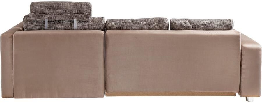 Jockenhöfer Gruppe Hoekbank Orlando L-vorm met slaapfunctie bedkist en binnenvering met 1 of 3 hoofdsteunen - Foto 10