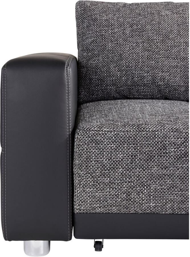 Jockenhöfer Gruppe Hoekbank Orlando L-vorm met slaapfunctie bedkist en binnenvering met 1 of 3 hoofdsteunen - Foto 7