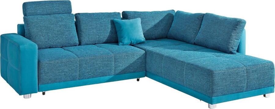 Jockenhöfer Gruppe Hoekbank Orlando L-vorm met slaapfunctie bedkist en binnenvering met 1 of 3 hoofdsteunen - Foto 15