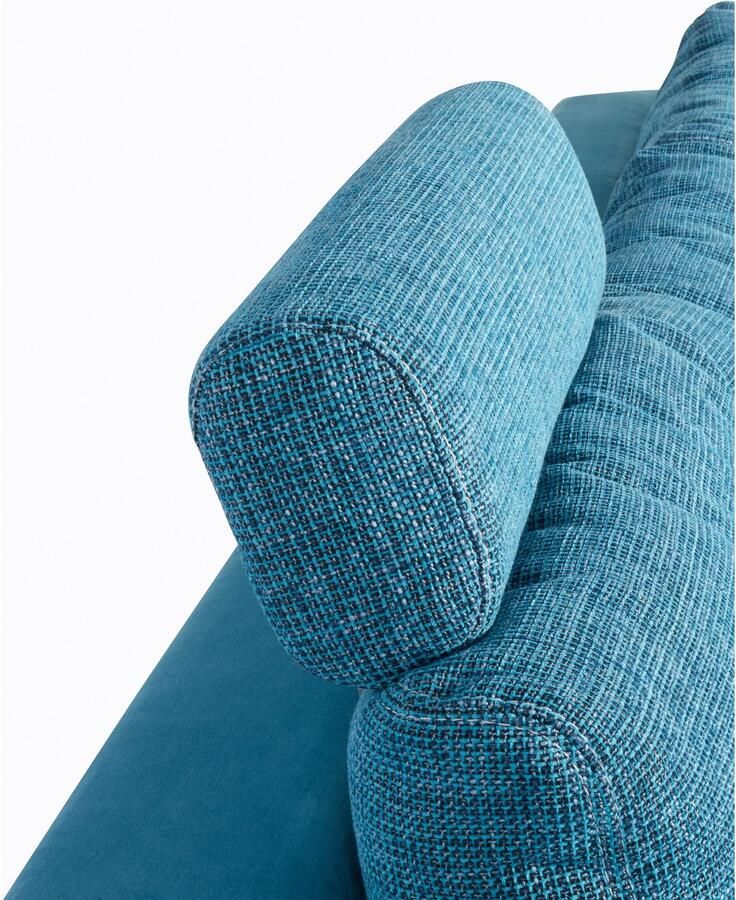 Jockenhöfer Gruppe Hoekbank Orlando L-vorm met slaapfunctie bedkist en binnenvering met 1 of 3 hoofdsteunen - Foto 4