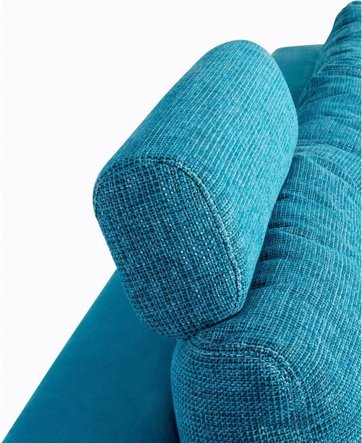 Jockenhöfer Gruppe Hoekbank Orlando L-vorm met slaapfunctie bedkist en binnenvering met 1 of 3 hoofdsteunen - Foto 4