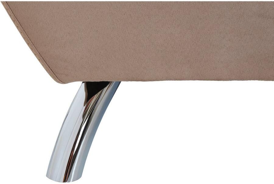 Jockenhöfer Gruppe Hoekbank San Francisco L-vorm met ingewerkte koudschuimmat en stiksels inclusief kussen - Foto 5