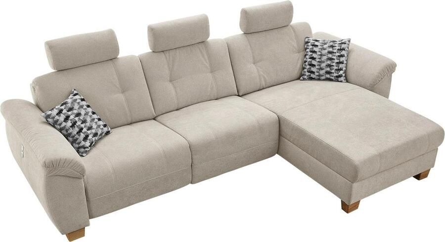 Jockenhöfer Gruppe Hoekbank Savona L-vorm telkens met usb-oplaadstation aan de armleuning en met relaxfunctie - Foto 3