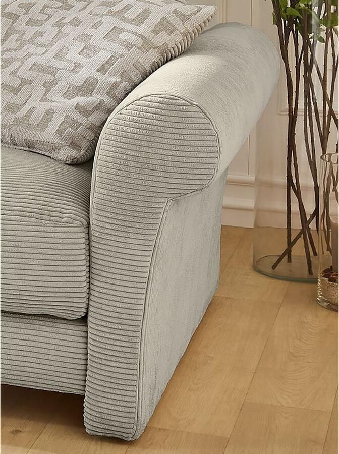 Jockenhöfer Gruppe Megabank MAXIMA Binnenvering schuimvlokken uitstekend zitcomfort bekleding in cord